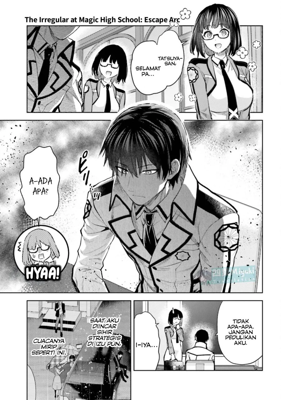 Mahouka Koukou no Rettousei Escape-hen Chapter 35 Gambar 3