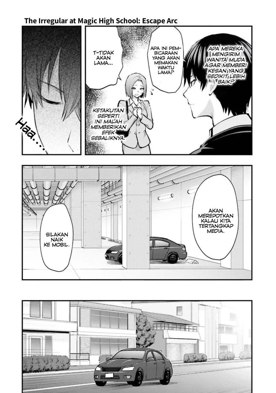 Mahouka Koukou no Rettousei Escape-hen Chapter 5 Gambar 13