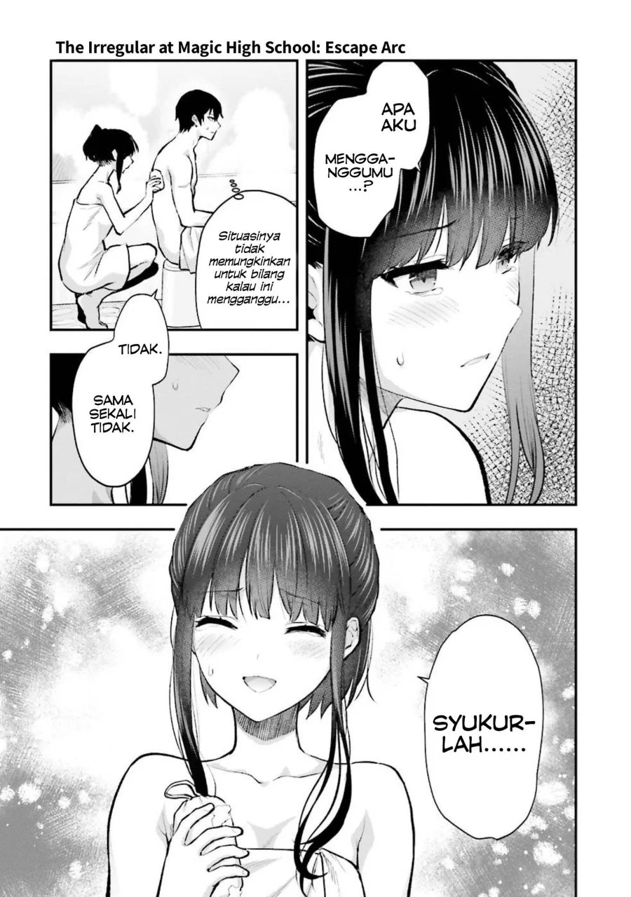 Mahouka Koukou no Rettousei Escape-hen Chapter 6 Gambar 10
