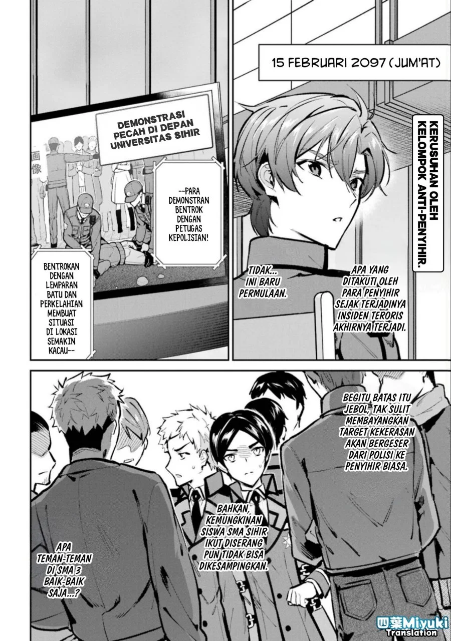 Manga Mahouka Koukou no Rettousei Ichijou Masaki Tenkou-hen Chapter 3 gambar 2