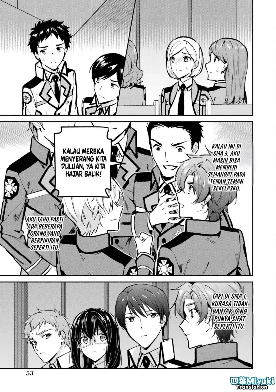 Mahouka Koukou no Rettousei Ichijou Masaki Tenkou-hen Chapter 3 Gambar 3