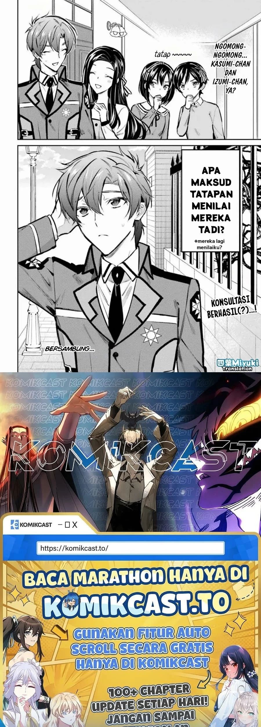 Mahouka Koukou no Rettousei Ichijou Masaki Tenkou-hen Chapter 4 Gambar 36