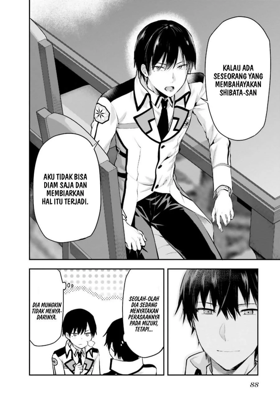 Mahouka Koukou no Rettousei Nama Koto Nairan-hen Chapter 10 Gambar 24
