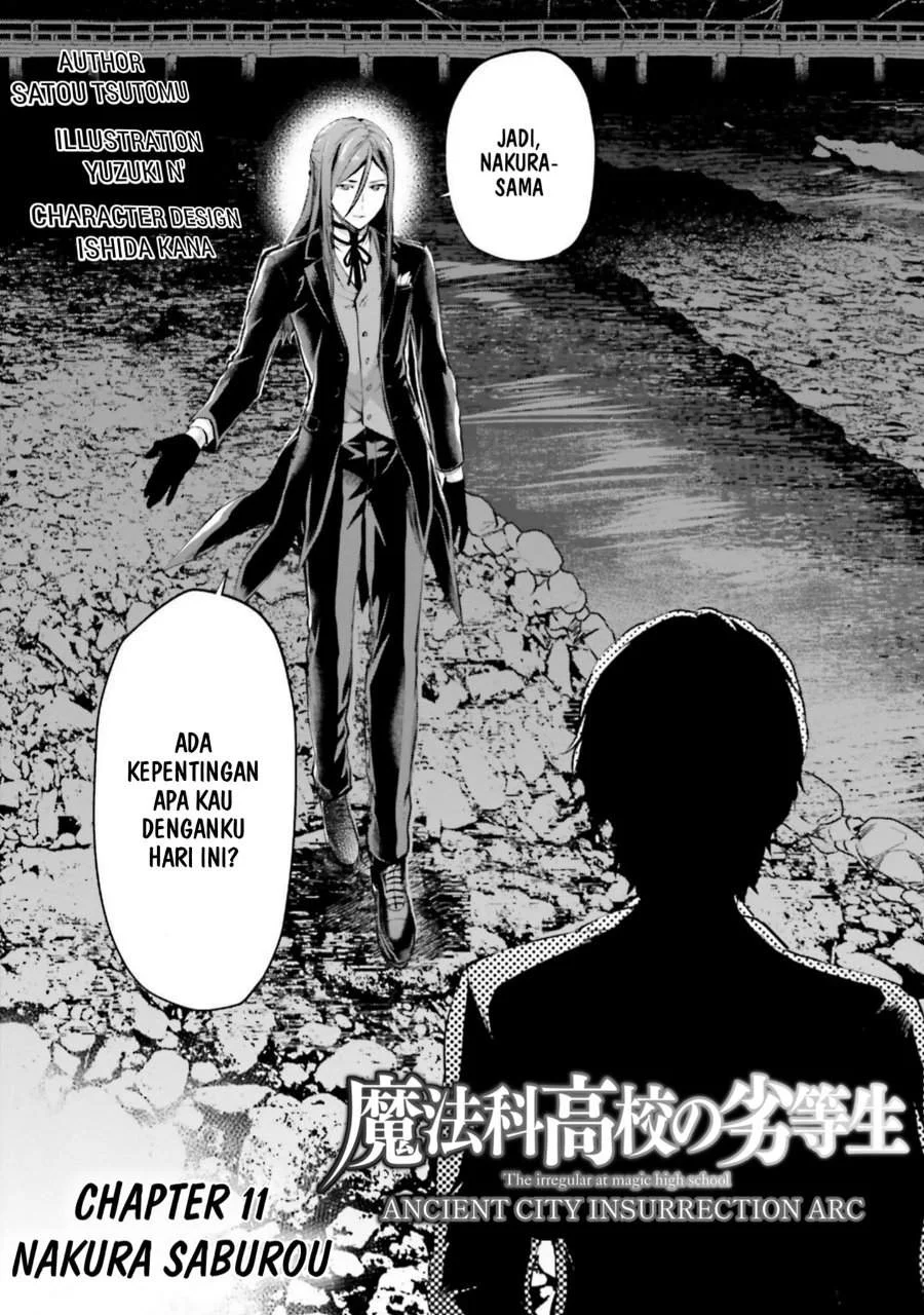 Manga Mahouka Koukou no Rettousei Nama Koto Nairan-hen Chapter 11 gambar 2