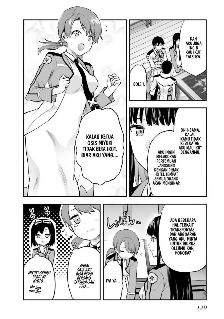 Mahouka Koukou no Rettousei Nama Koto Nairan-hen Chapter 12 Gambar 8