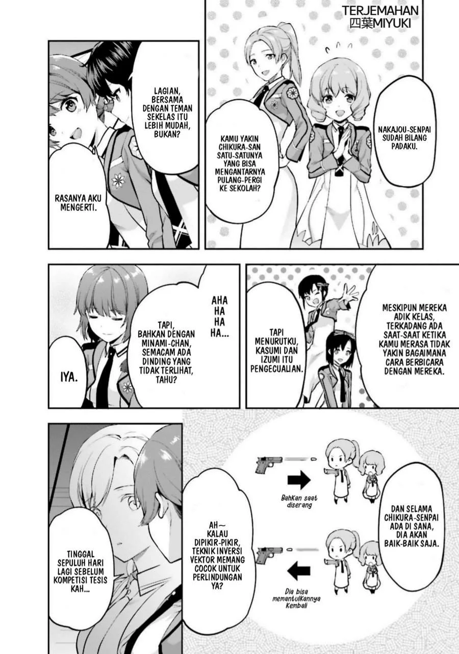 Mahouka Koukou no Rettousei Nama Koto Nairan-hen Chapter 16 Gambar 6