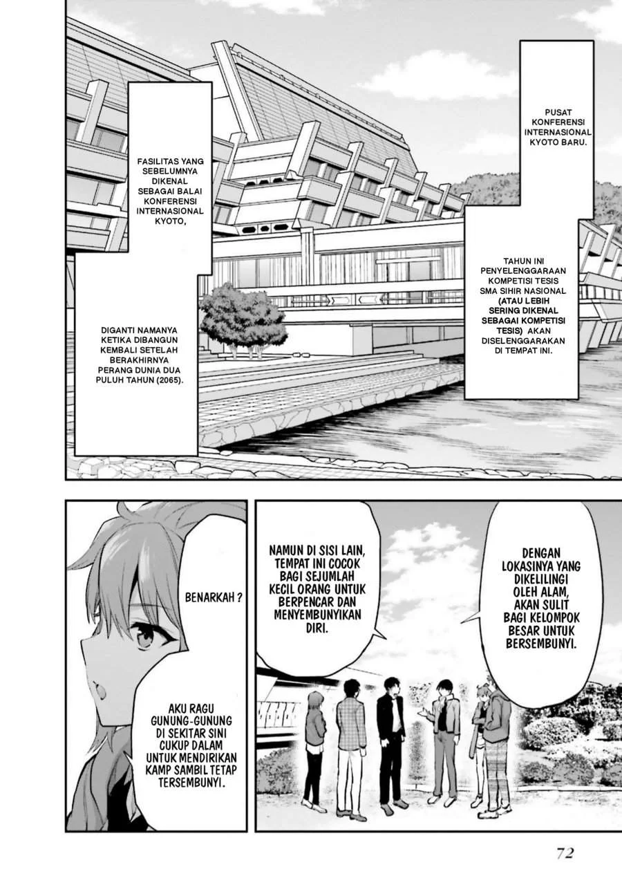 Mahouka Koukou no Rettousei Nama Koto Nairan-hen Chapter 17 Gambar 8