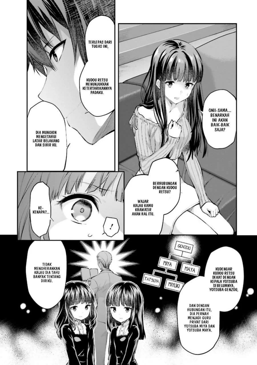 Mahouka Koukou no Rettousei Nama Koto Nairan-hen Chapter 2 Gambar 19