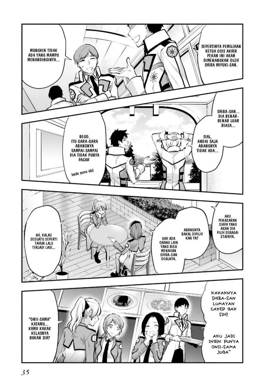 Mahouka Koukou no Rettousei Nama Koto Nairan-hen Chapter 2 Gambar 3