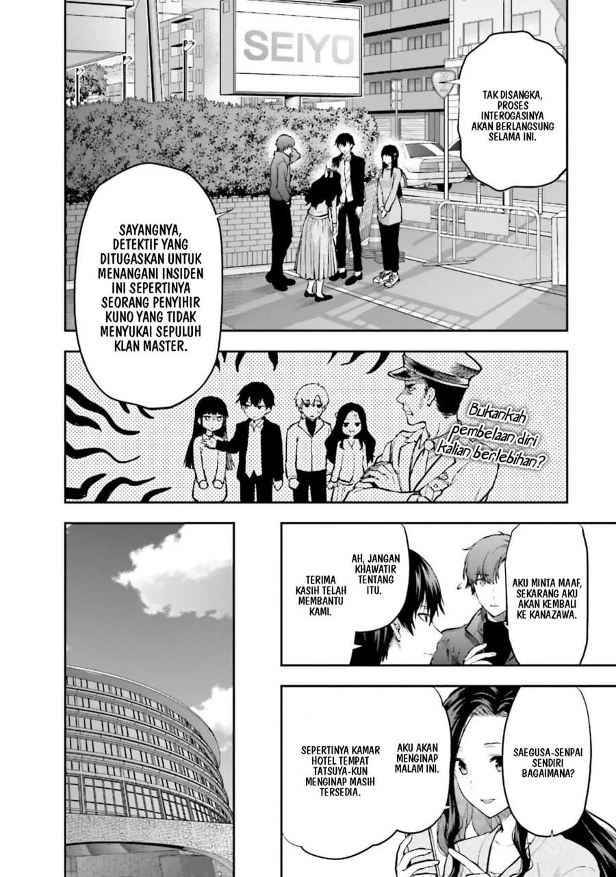 Mahouka Koukou no Rettousei Nama Koto Nairan-hen Chapter 27 Gambar 14