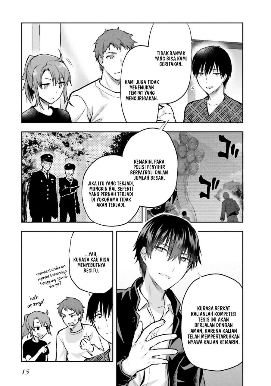 Mahouka Koukou no Rettousei Nama Koto Nairan-hen Chapter 28 Gambar 16