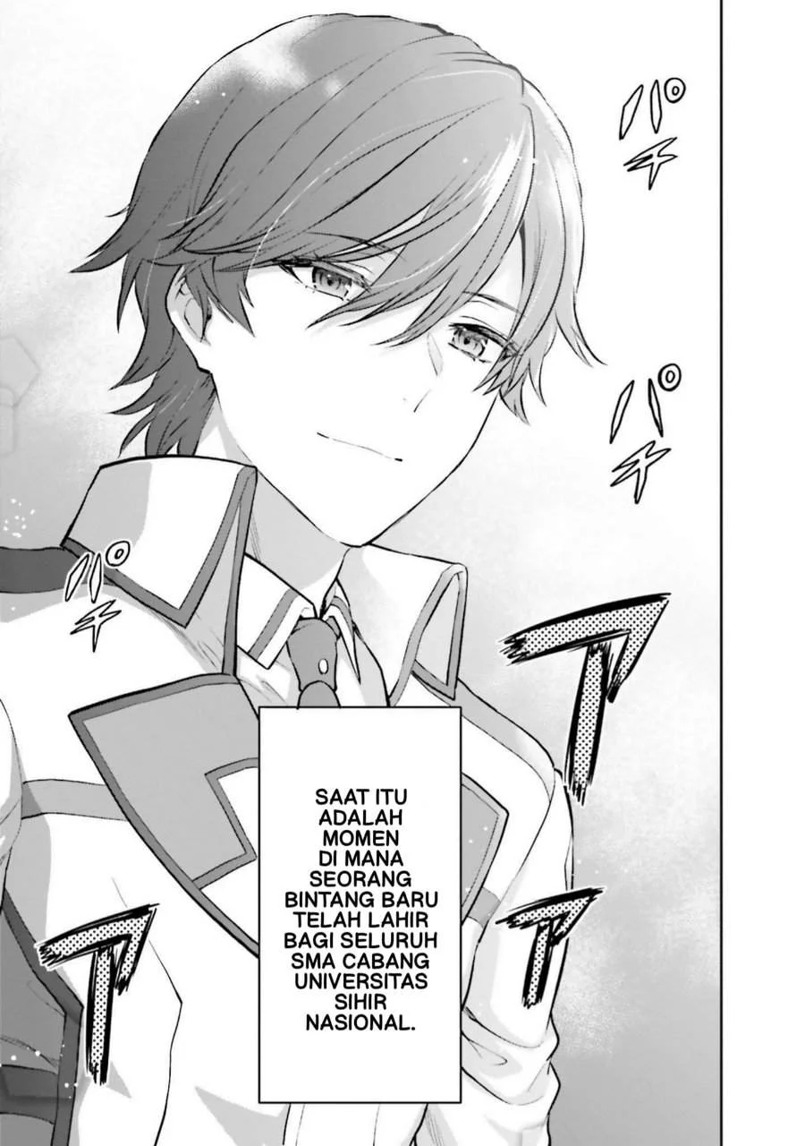 Mahouka Koukou no Rettousei Nama Koto Nairan-hen Chapter 35 Gambar 24