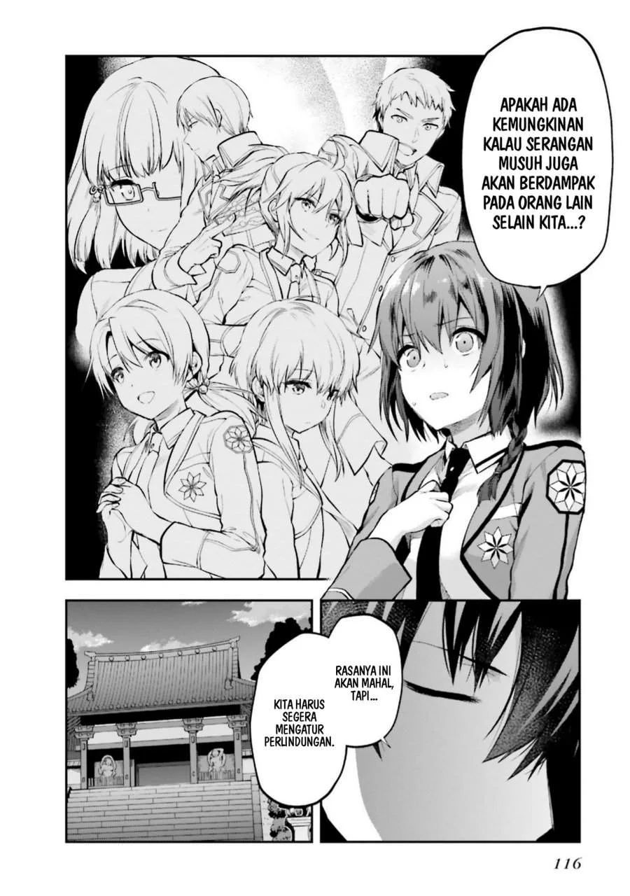 Mahouka Koukou no Rettousei Nama Koto Nairan-hen Chapter 5 Gambar 22