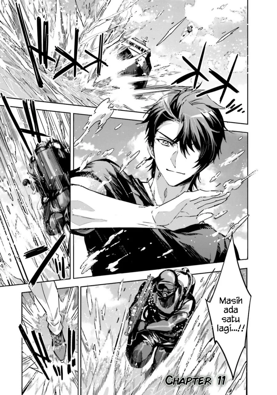 Komik Mahouka Koukou no Rettousei Nankai Soujou-hen Chapter 11 gambar 1