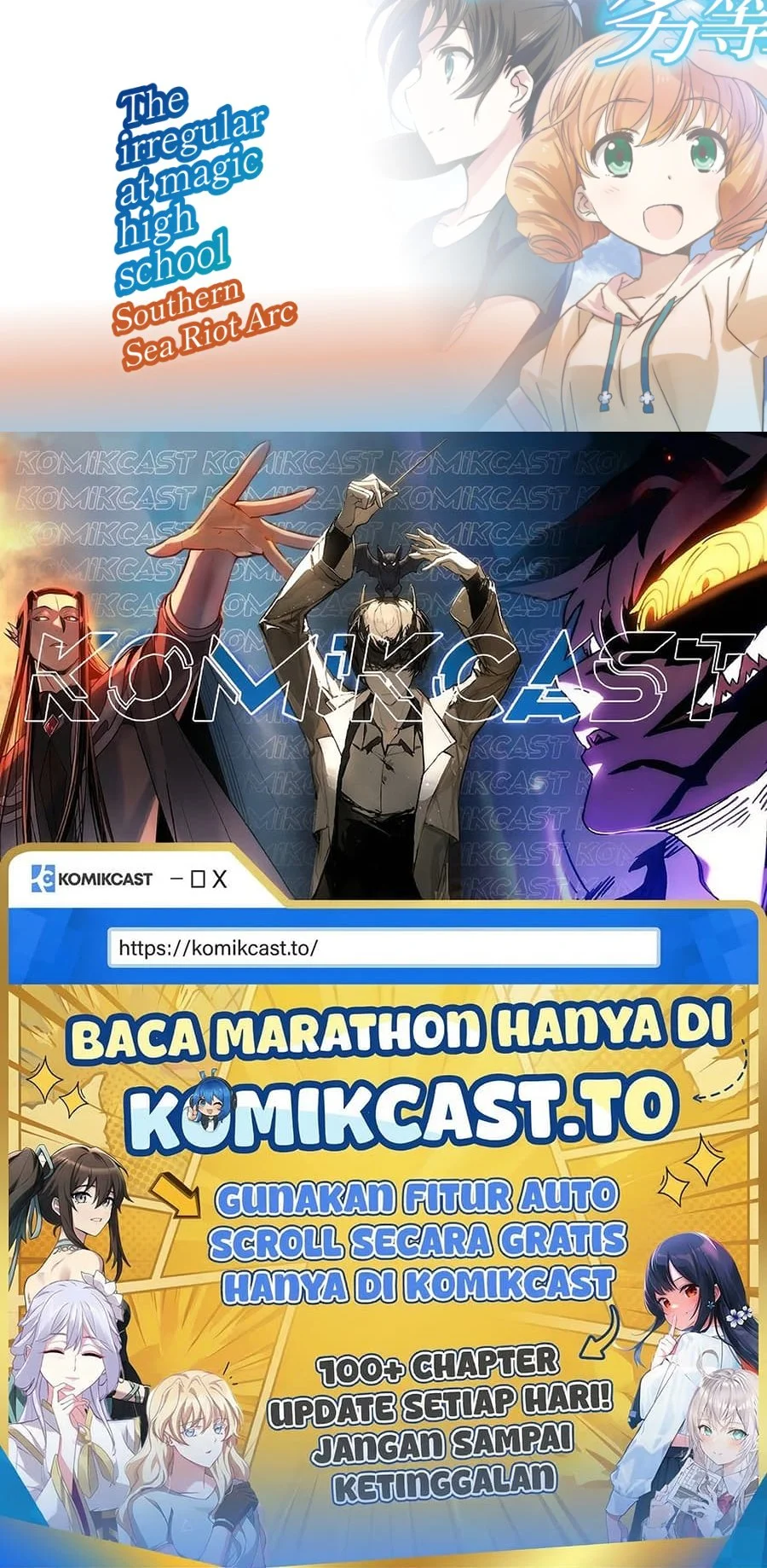 Mahouka Koukou no Rettousei Nankai Soujou-hen Chapter 4 Gambar 24