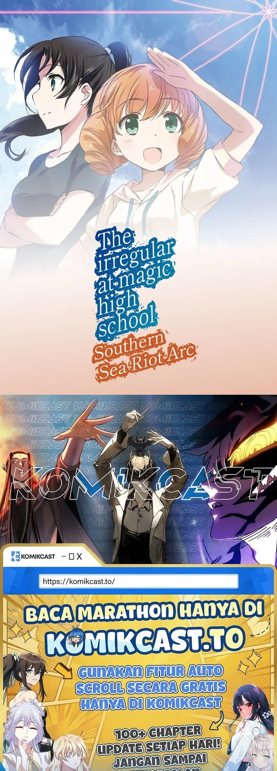 Mahouka Koukou no Rettousei Nankai Soujou-hen Chapter 7 Gambar 24