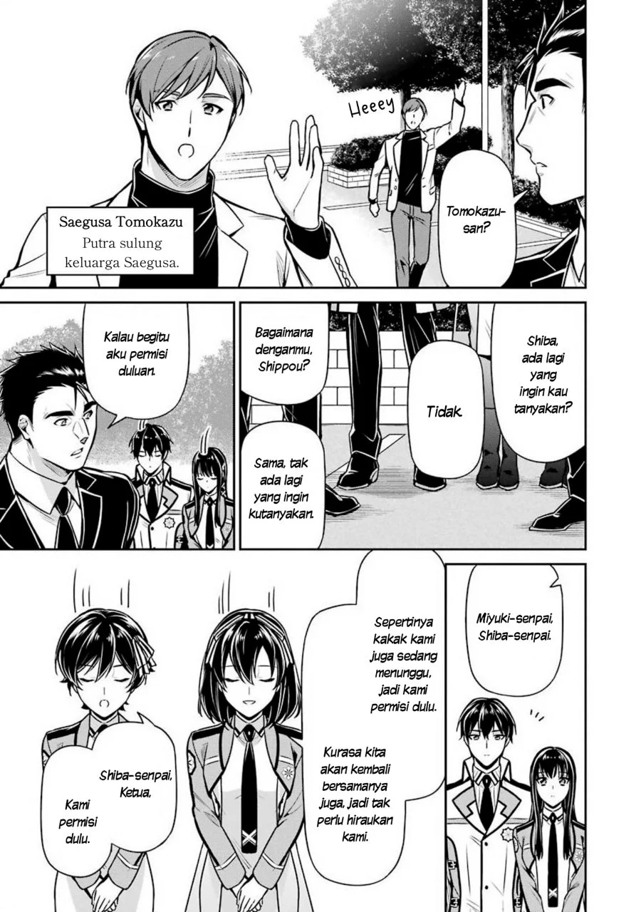 Mahouka Koukou no Rettousei Shizoku Kaigi-hen Chapter 14 Gambar 22