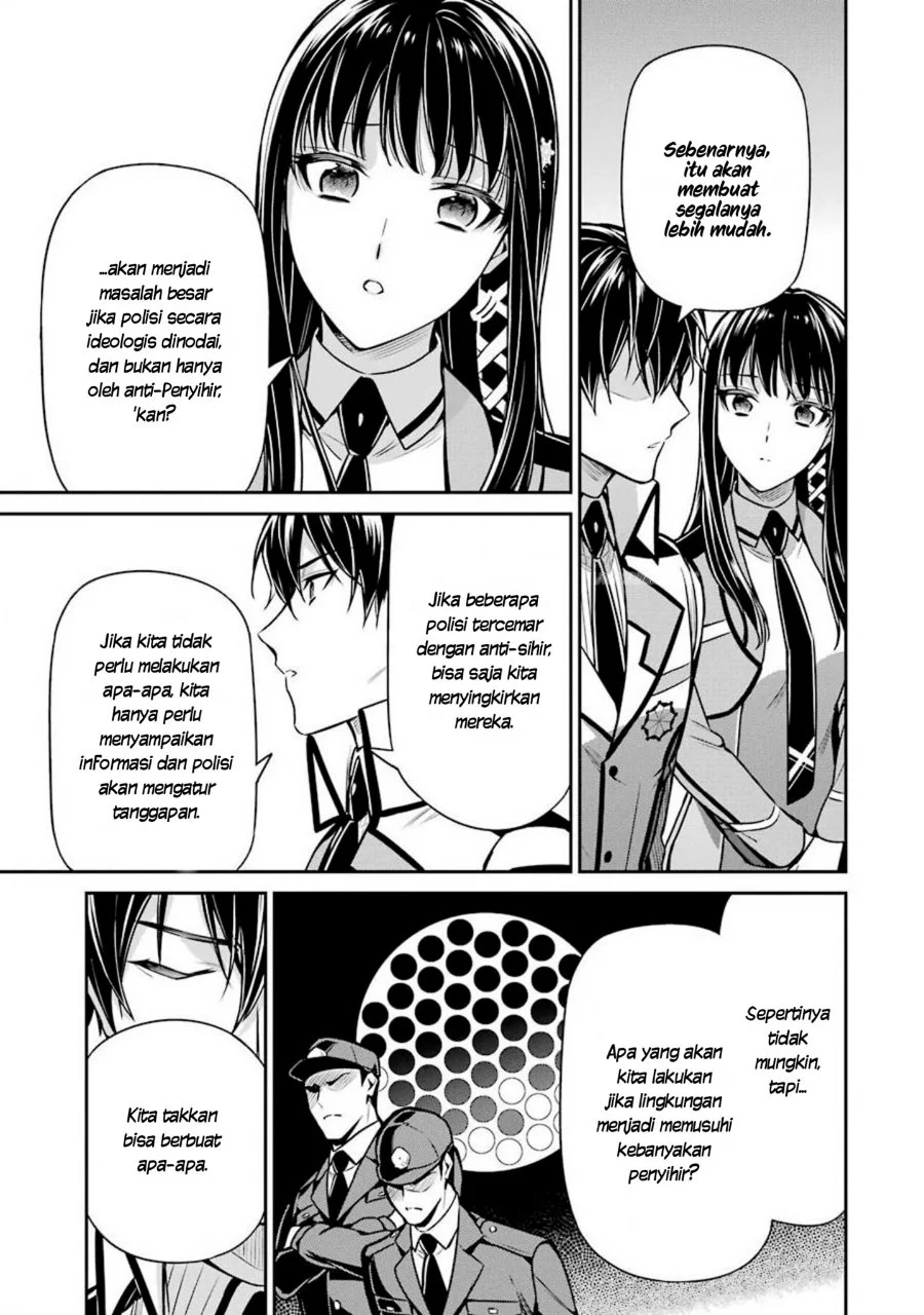Mahouka Koukou no Rettousei Shizoku Kaigi-hen Chapter 14 Gambar 24