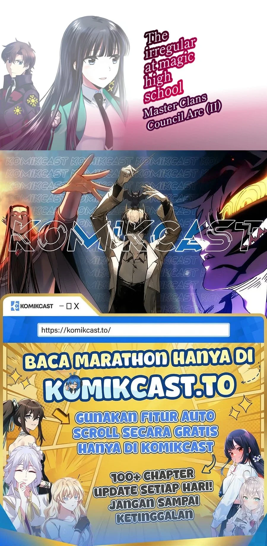 Mahouka Koukou no Rettousei Shizoku Kaigi-hen Chapter 17 Gambar 40