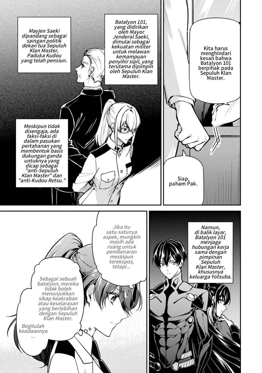 Mahouka Koukou no Rettousei Shizoku Kaigi-hen Chapter 22 Gambar 9