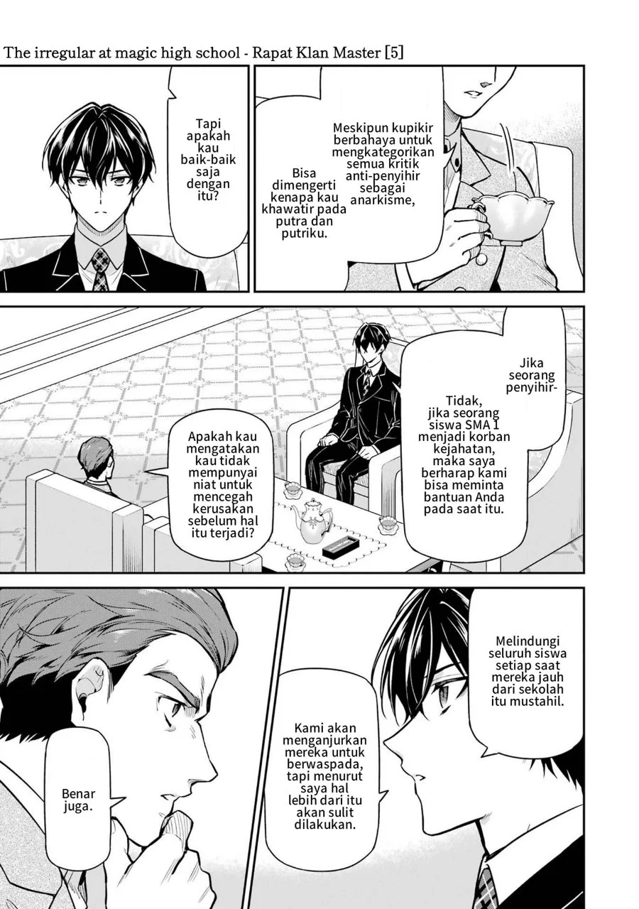 Mahouka Koukou no Rettousei Shizoku Kaigi-hen Chapter 23 Gambar 7