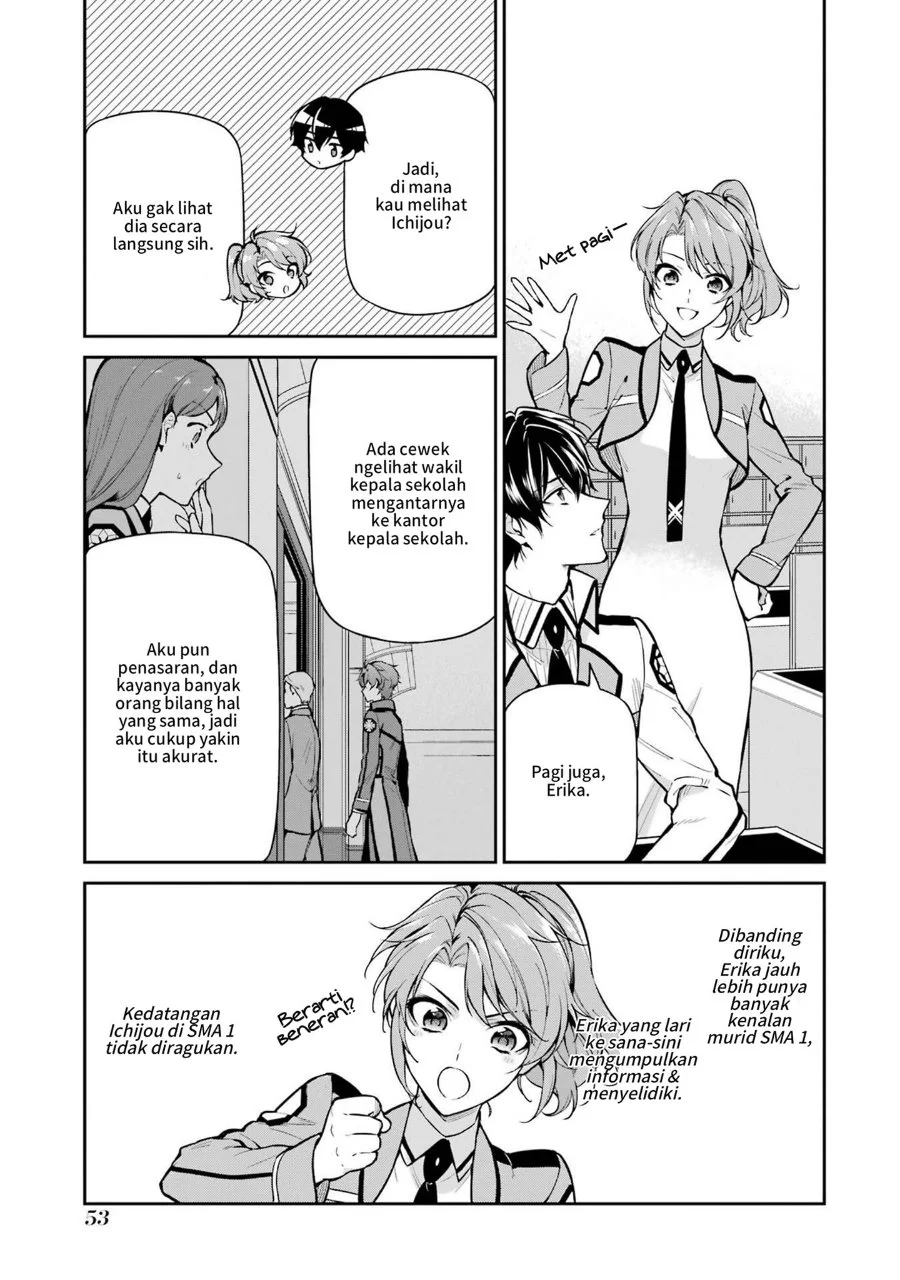 Mahouka Koukou no Rettousei Shizoku Kaigi-hen Chapter 24 Gambar 3