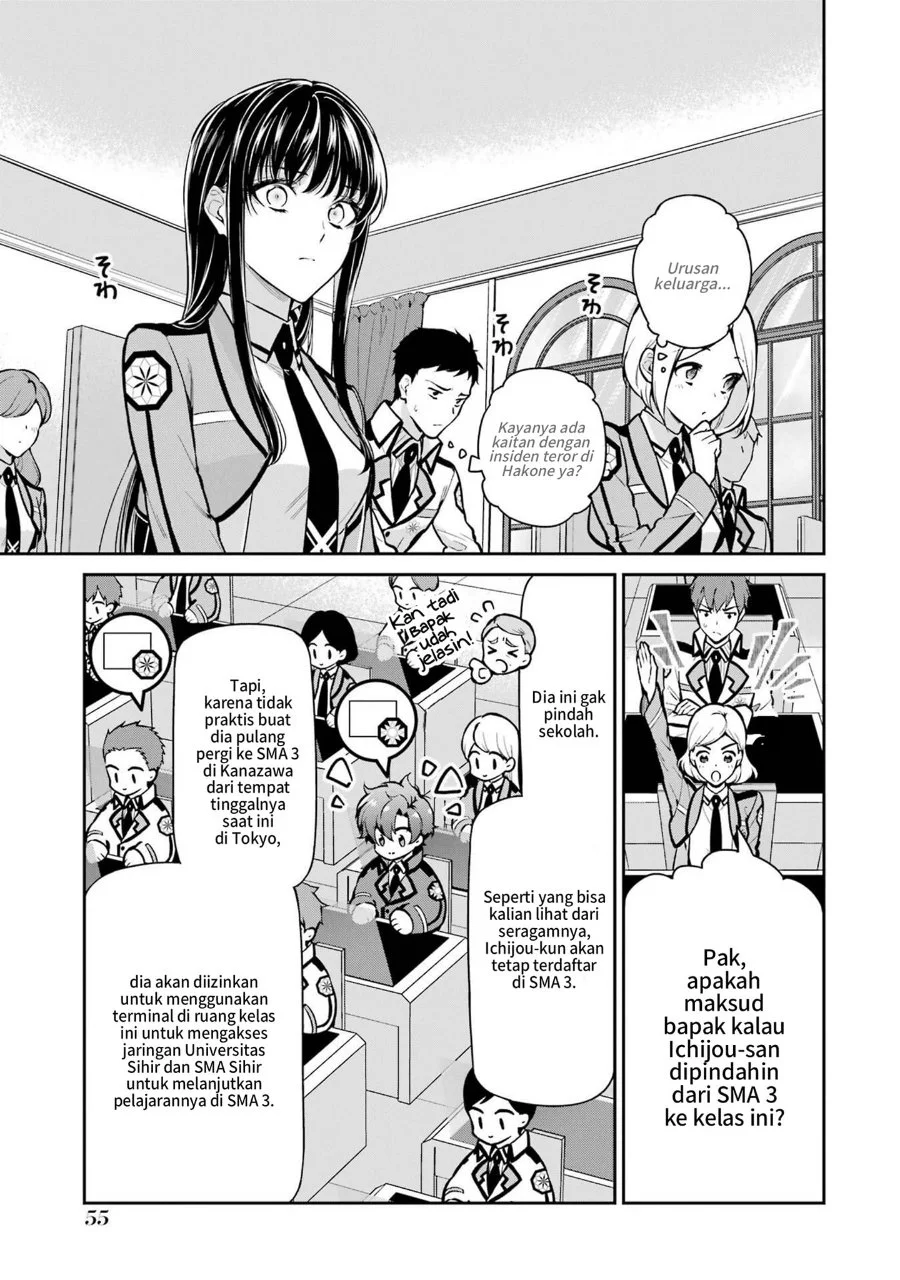 Mahouka Koukou no Rettousei Shizoku Kaigi-hen Chapter 24 Gambar 5
