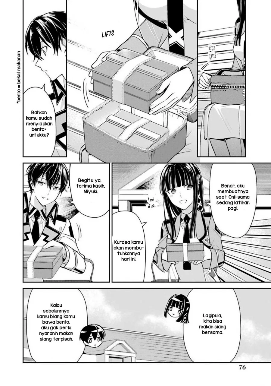 Mahouka Koukou no Rettousei Shizoku Kaigi-hen Chapter 3 Gambar 12
