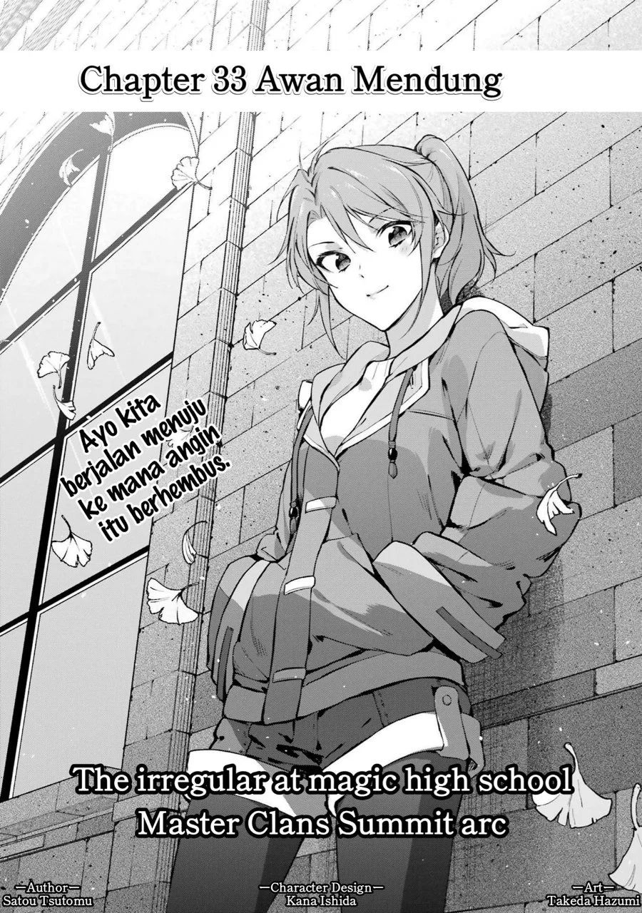 Komik Mahouka Koukou no Rettousei Shizoku Kaigi-hen Chapter 33 gambar 1