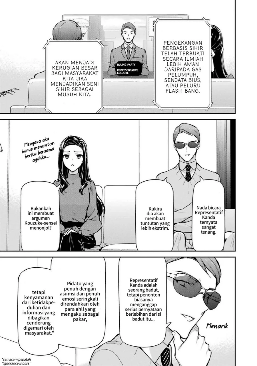 Mahouka Koukou no Rettousei Shizoku Kaigi-hen Chapter 33 Gambar 17