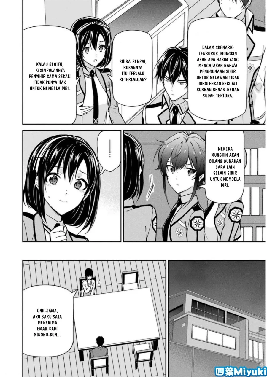 Mahouka Koukou no Rettousei Shizoku Kaigi-hen Chapter 34 Gambar 11