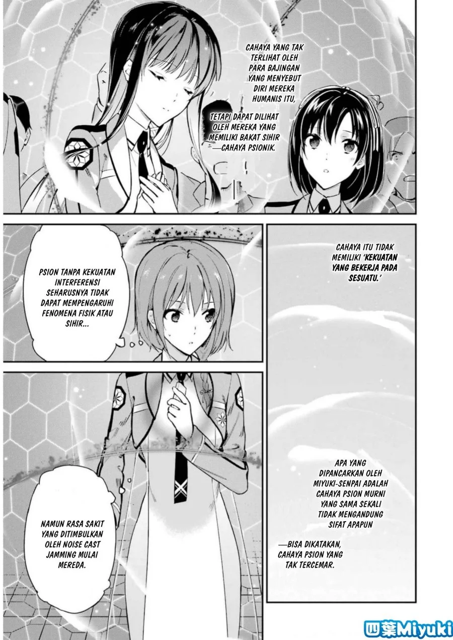 Mahouka Koukou no Rettousei Shizoku Kaigi-hen Chapter 36 Gambar 11