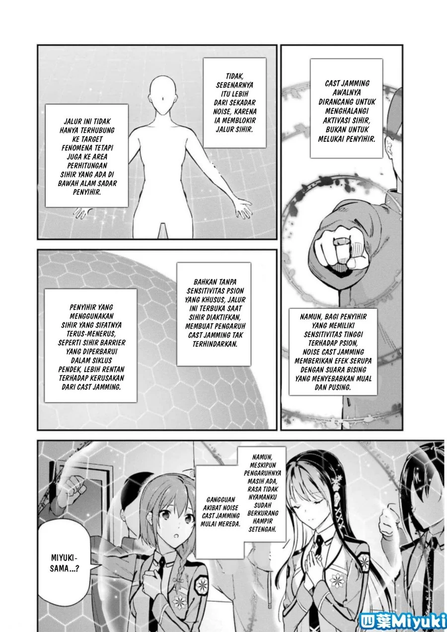 Mahouka Koukou no Rettousei Shizoku Kaigi-hen Chapter 36 Gambar 12