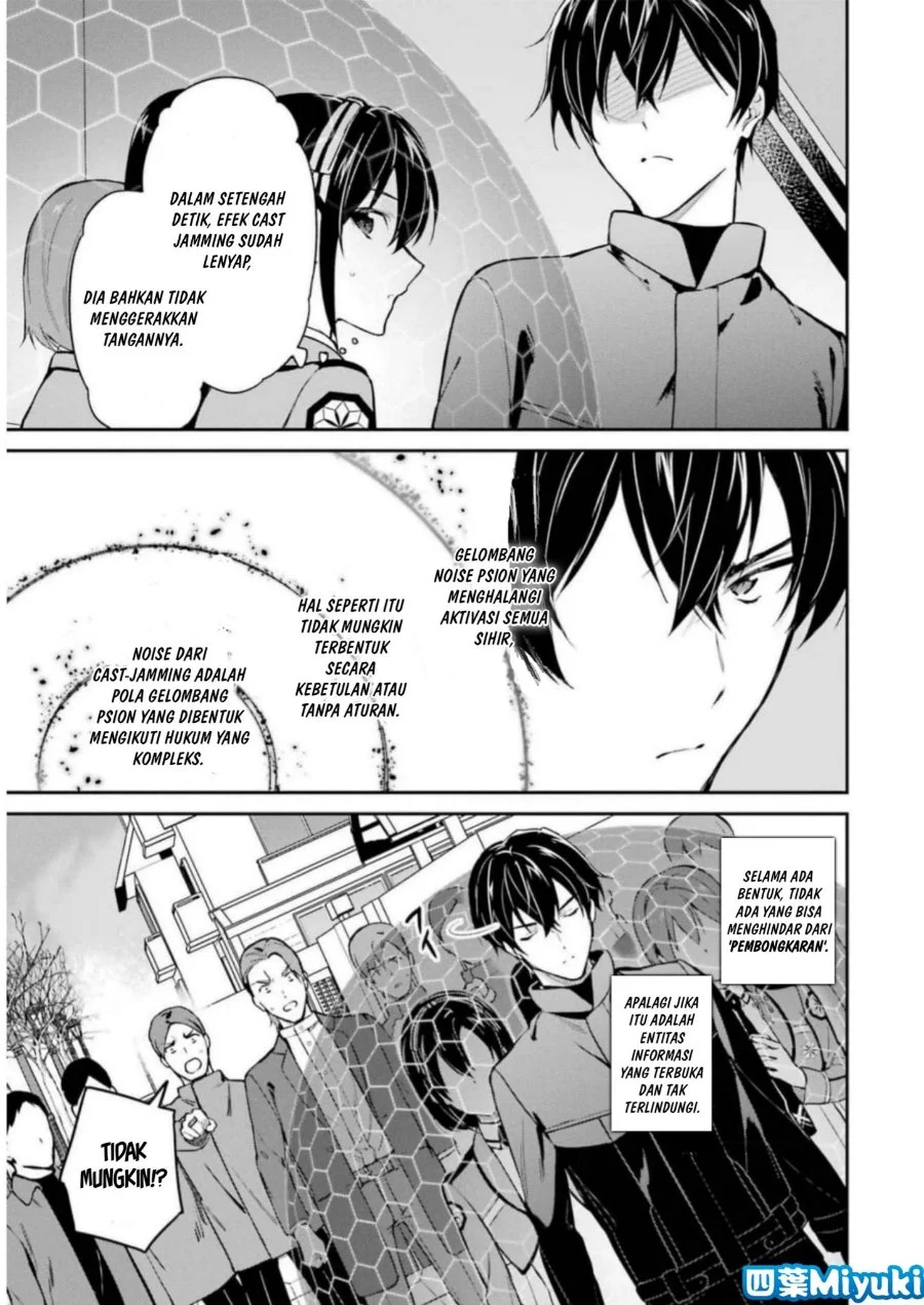 Mahouka Koukou no Rettousei Shizoku Kaigi-hen Chapter 37 Gambar 13