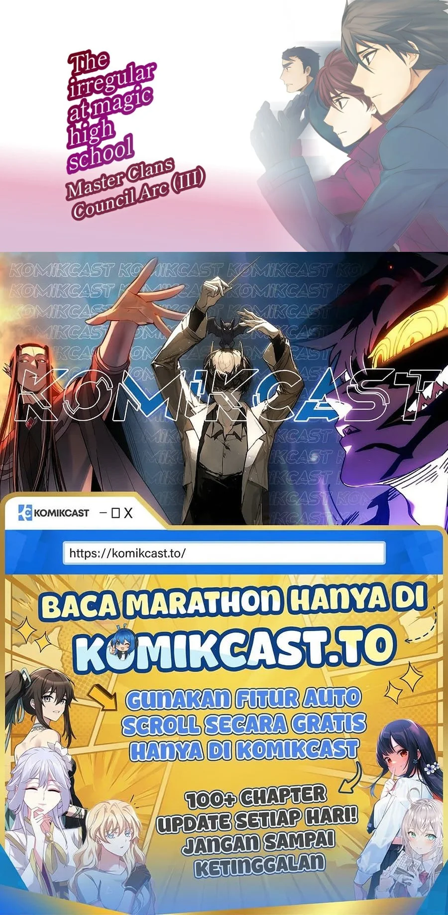 Mahouka Koukou no Rettousei Shizoku Kaigi-hen Chapter 37 Gambar 22