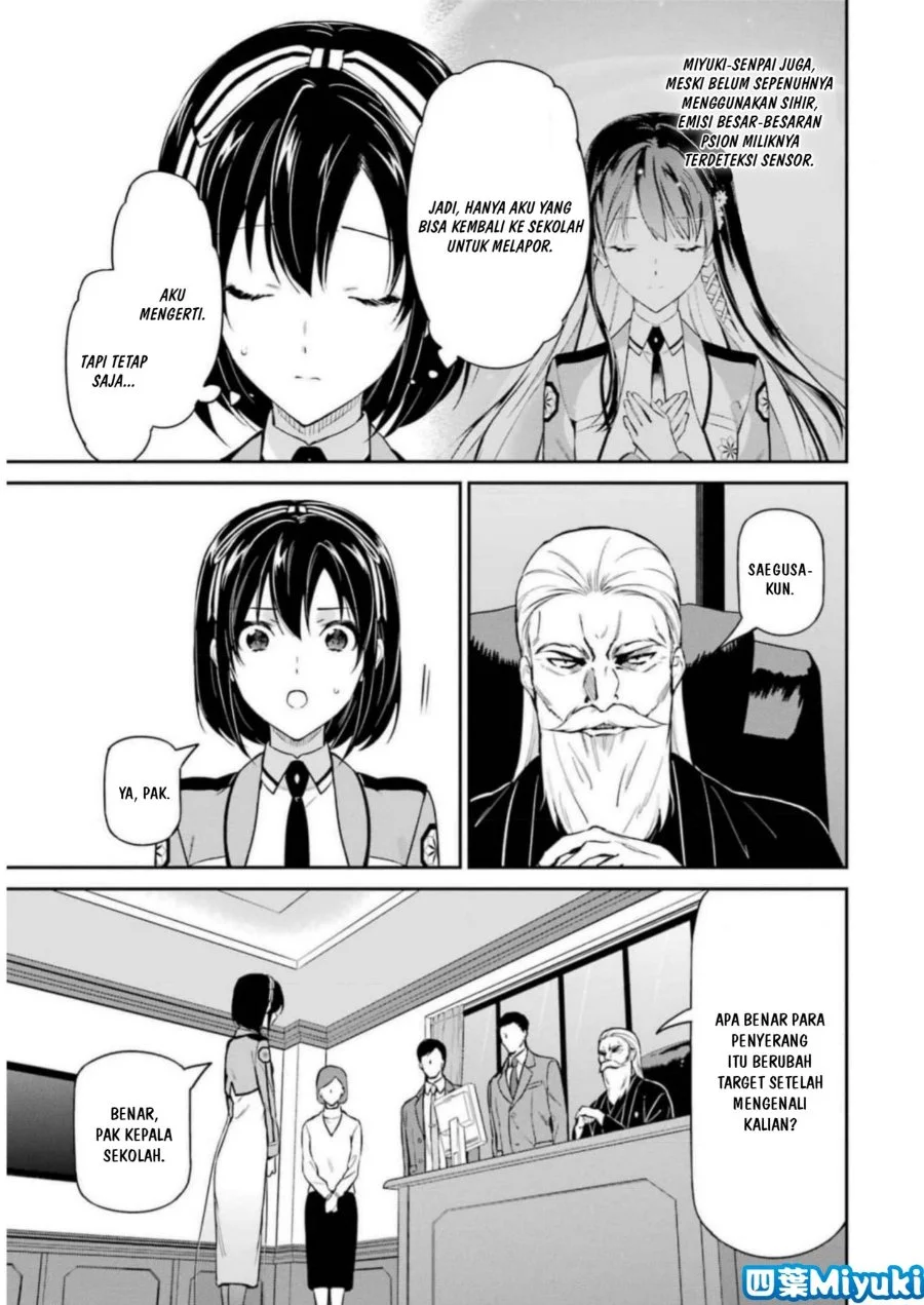 Mahouka Koukou no Rettousei Shizoku Kaigi-hen Chapter 39 Gambar 17