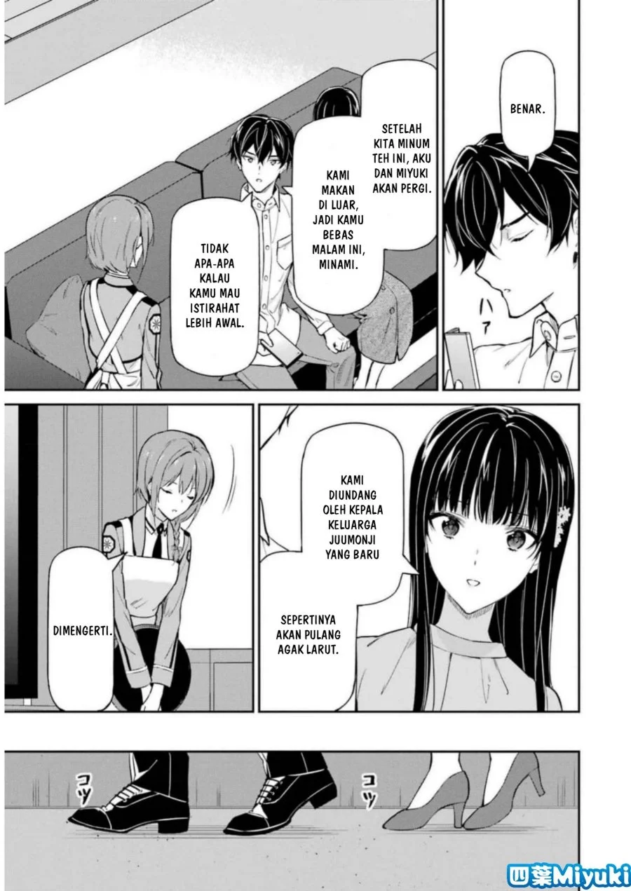 Mahouka Koukou no Rettousei Shizoku Kaigi-hen Chapter 39 Gambar 25