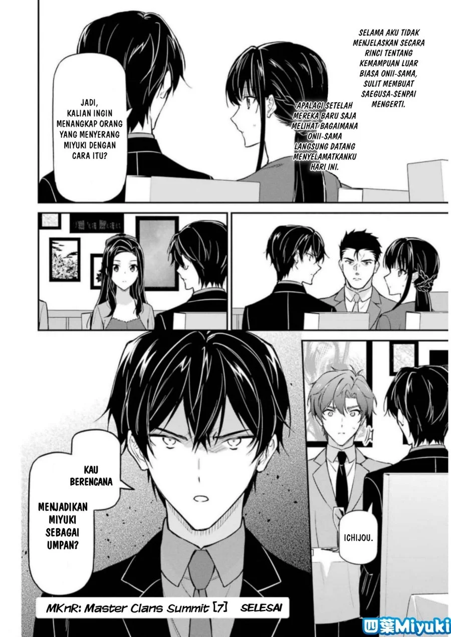 Mahouka Koukou no Rettousei Shizoku Kaigi-hen Chapter 39 Gambar 36