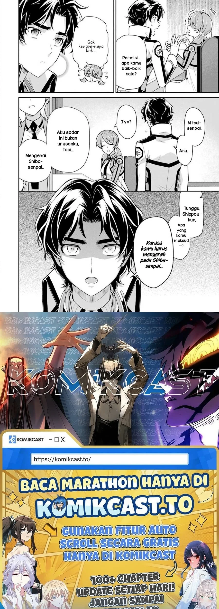 Mahouka Koukou no Rettousei Shizoku Kaigi-hen Chapter 4 Gambar 18