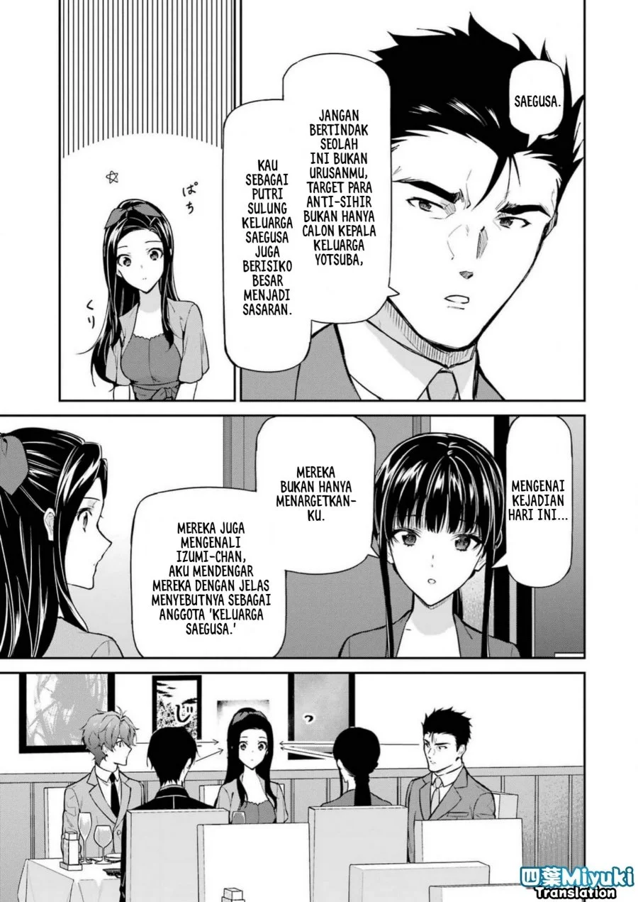 Mahouka Koukou no Rettousei Shizoku Kaigi-hen Chapter 40 Gambar 8