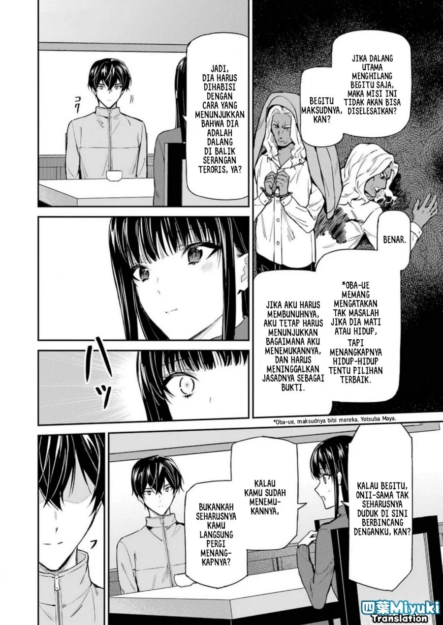 Mahouka Koukou no Rettousei Shizoku Kaigi-hen Chapter 42 Gambar 14