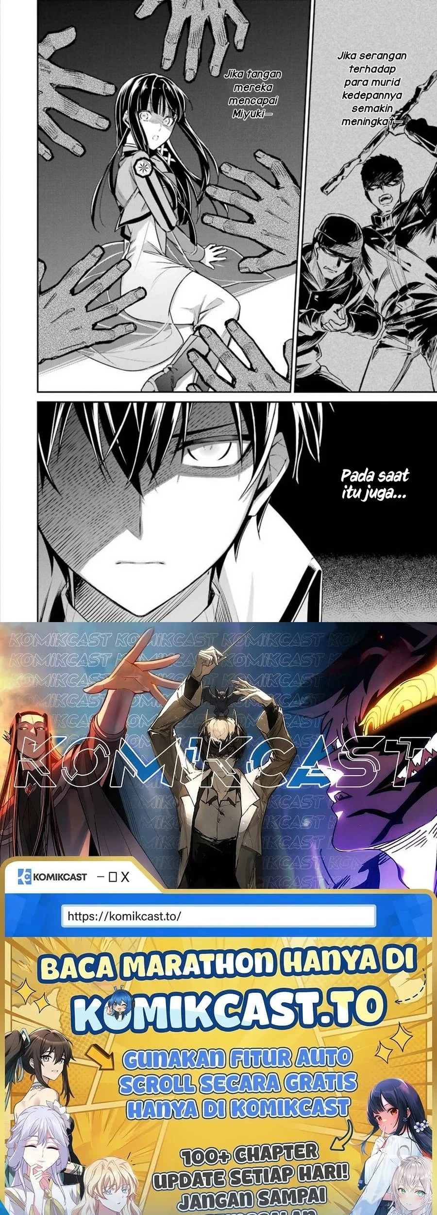 Mahouka Koukou no Rettousei Shizoku Kaigi-hen Chapter 5 Gambar 33