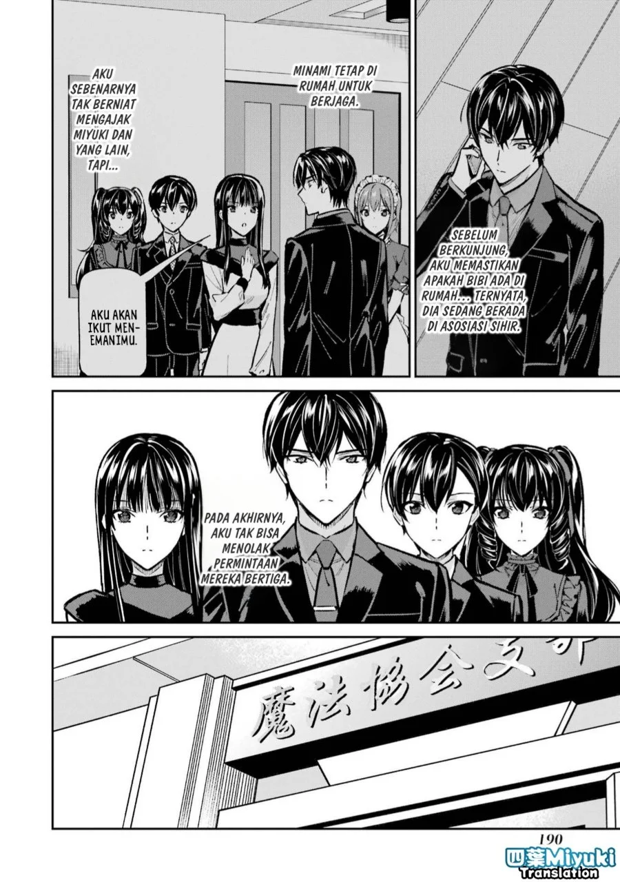 Mahouka Koukou no Rettousei Shizoku Kaigi-hen Chapter 52 Gambar 10