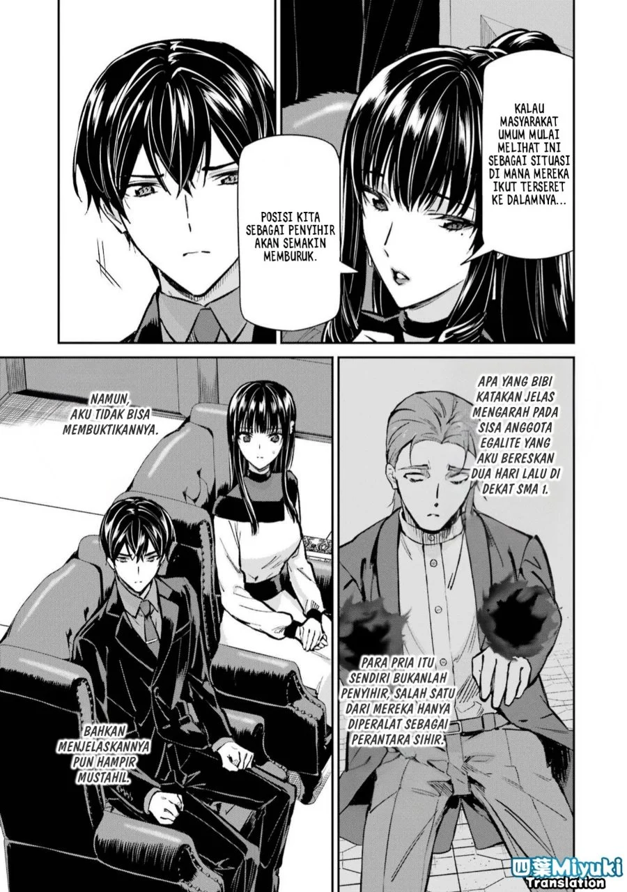 Mahouka Koukou no Rettousei Shizoku Kaigi-hen Chapter 52 Gambar 25