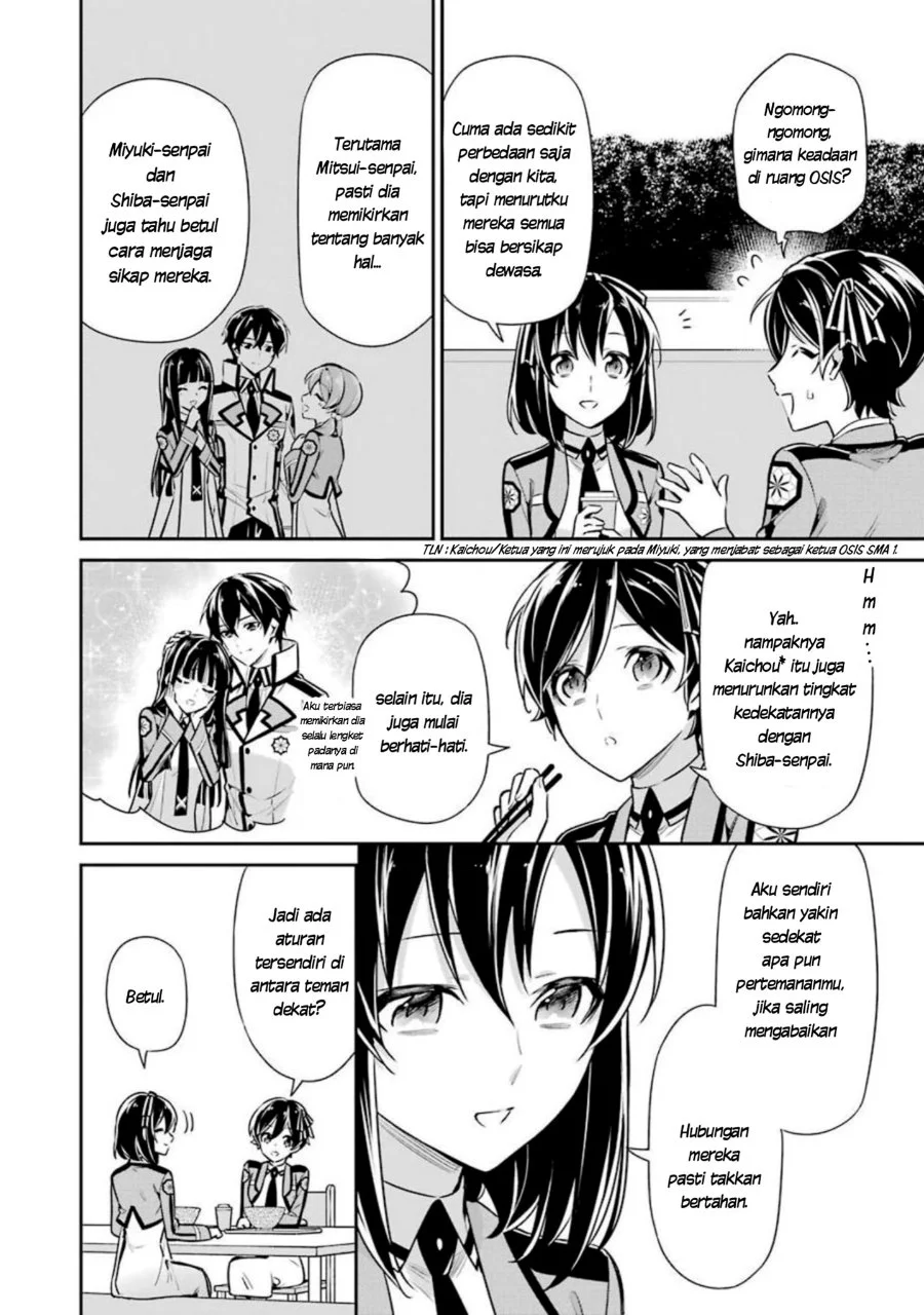 Mahouka Koukou no Rettousei Shizoku Kaigi-hen Chapter 6 Gambar 5