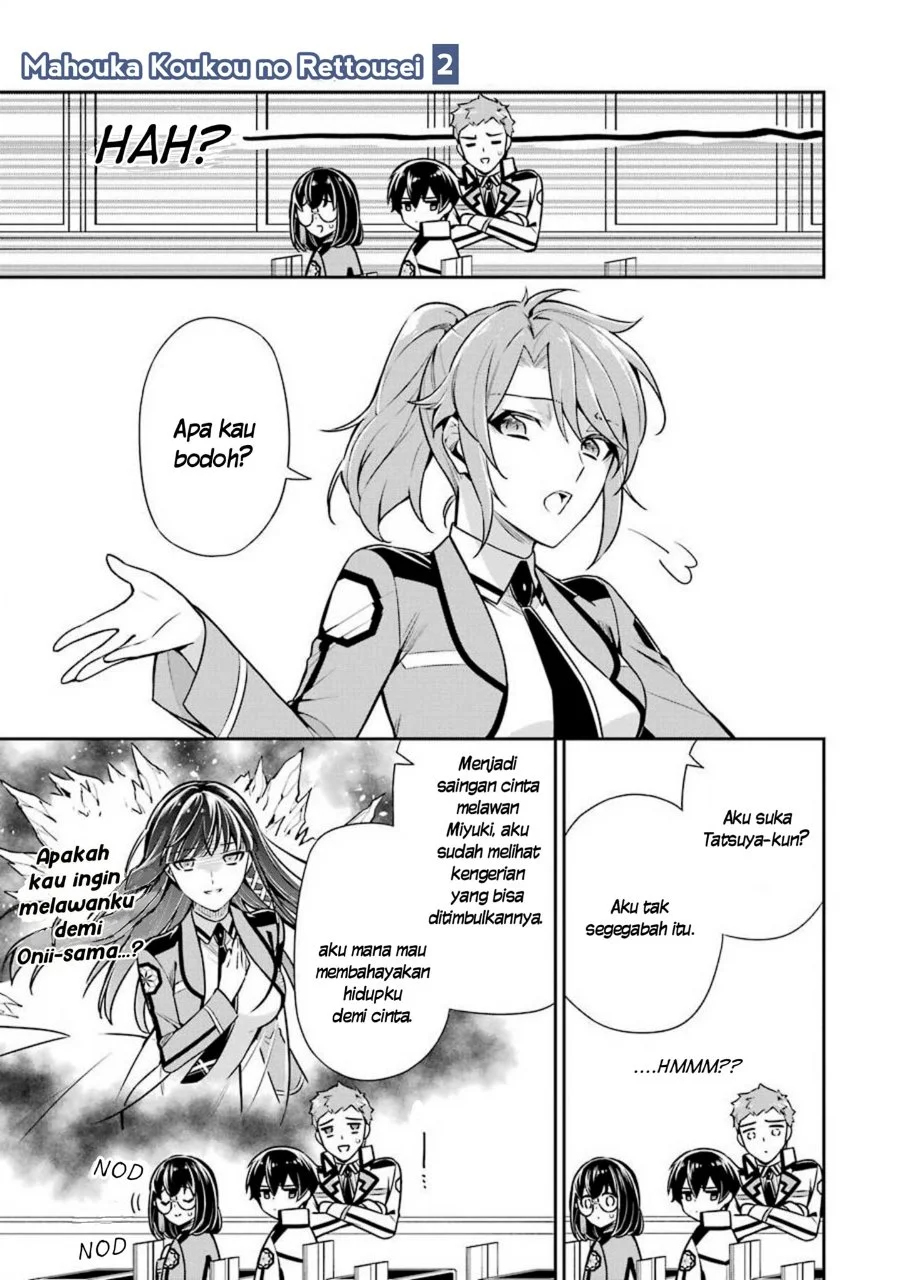 Mahouka Koukou no Rettousei Shizoku Kaigi-hen Chapter 9 Gambar 25