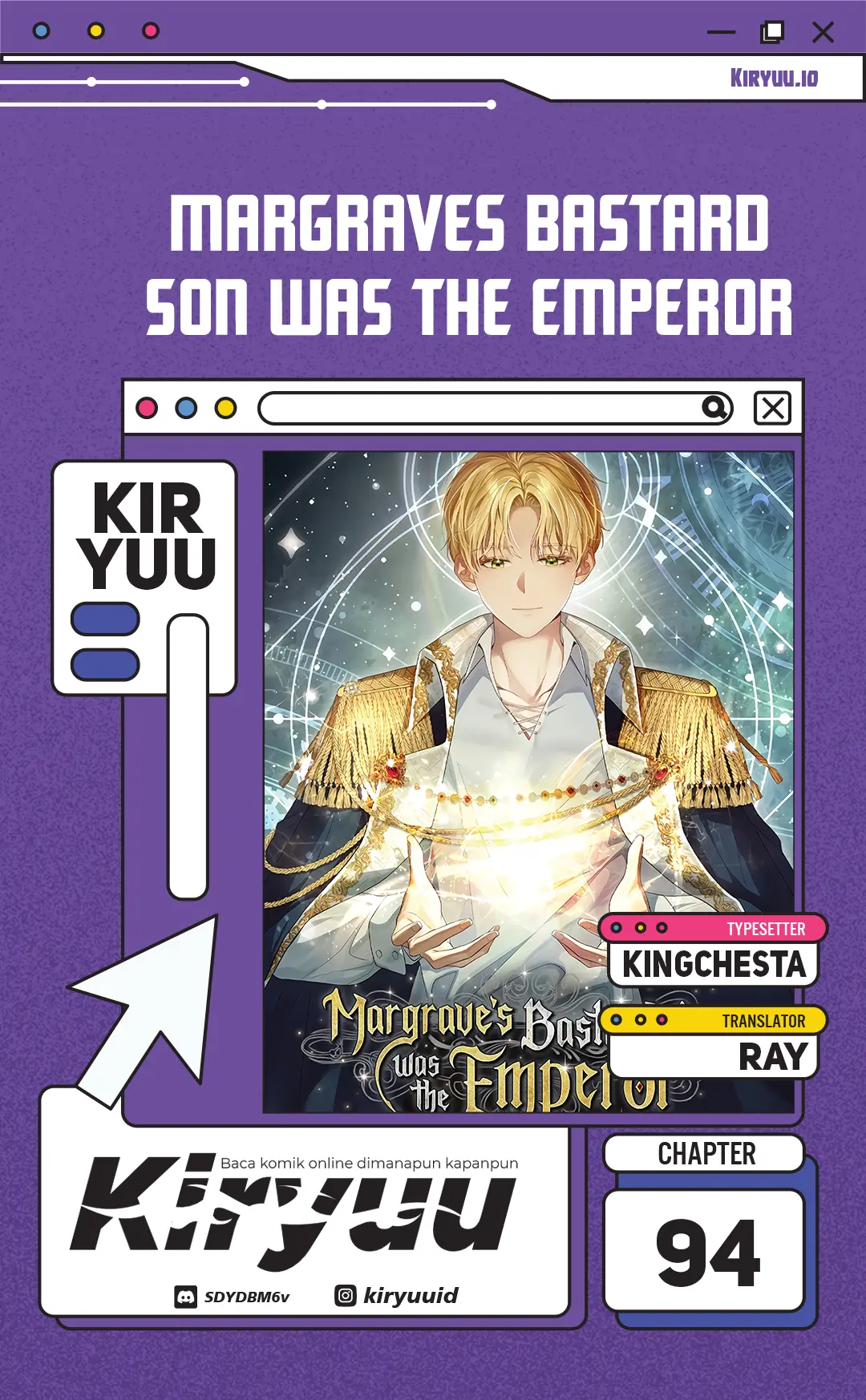 Komik Margrave’s Bastard Son was The Emperor Chapter 94 gambar 1