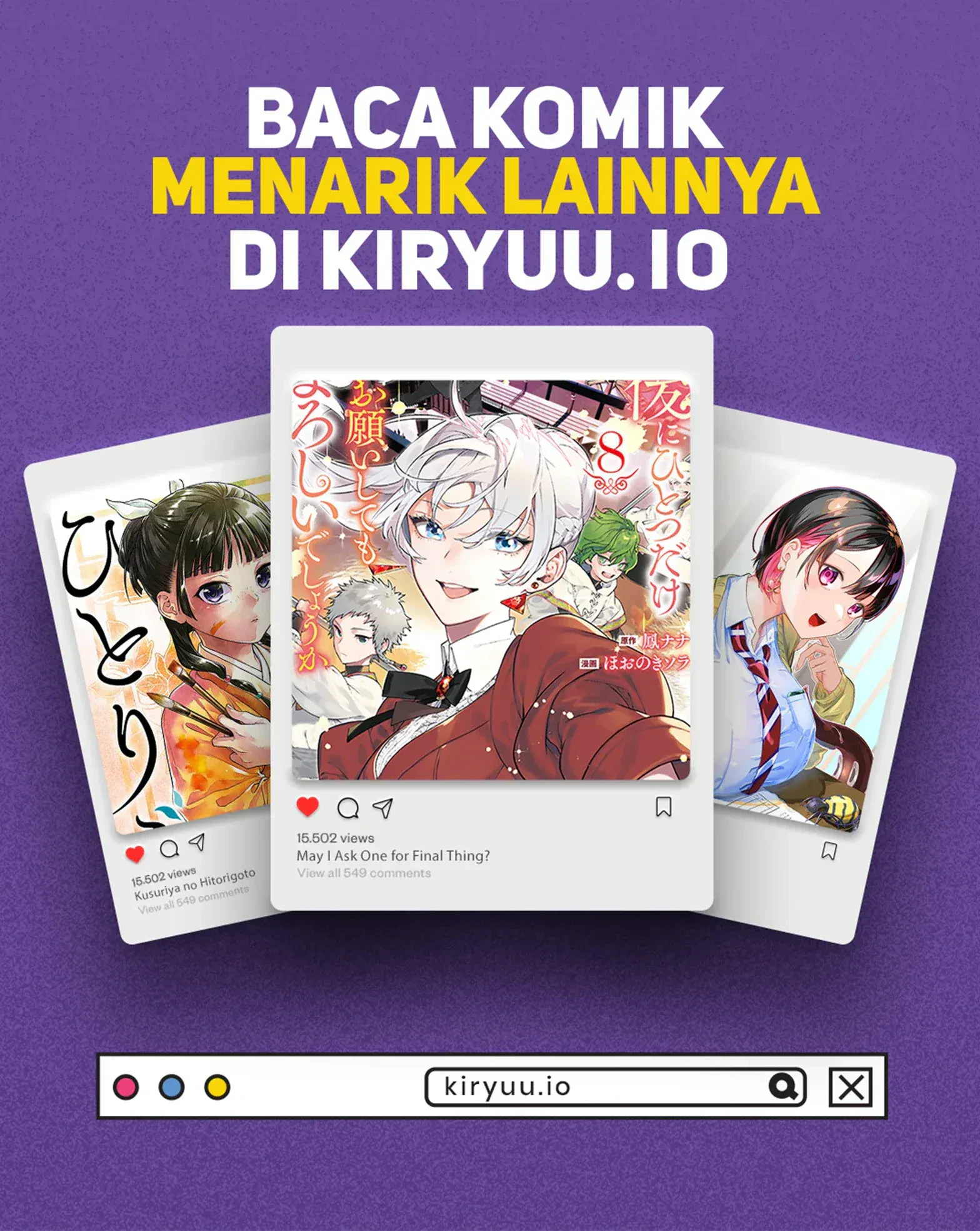 May I Ask for One Final Thing? Chapter 60 Gambar 35