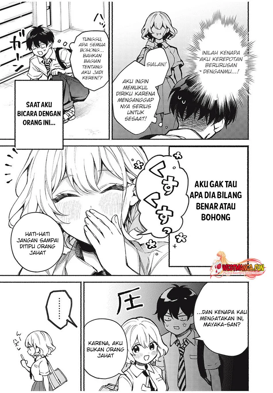 Mayaka-neesan wa Uso ga Tsukenai Chapter 1 Gambar 13