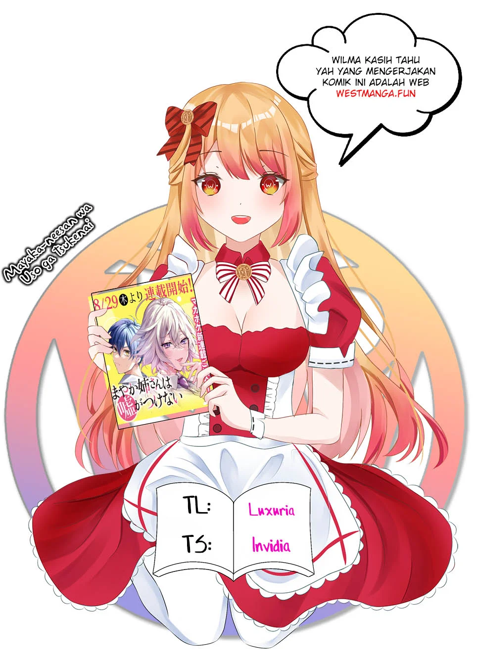 Manga Mayaka-neesan wa Uso ga Tsukenai Chapter 1 gambar 2